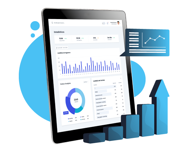 Vista de Logic Invo en una Tablet